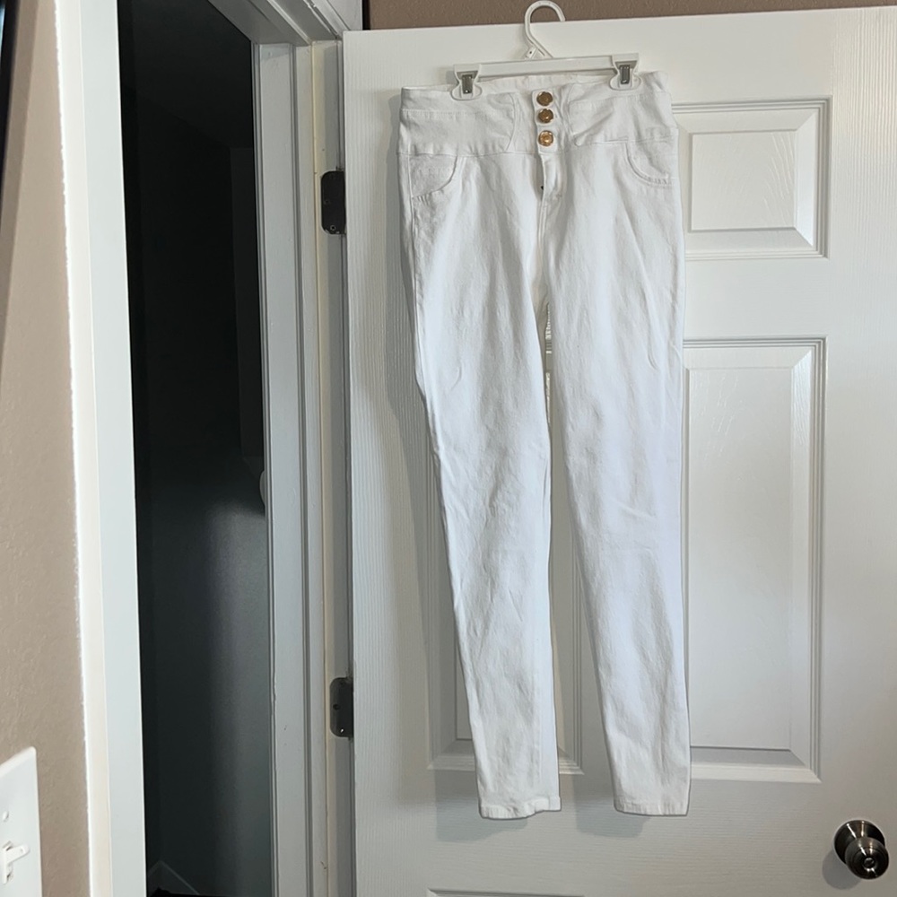White jeans